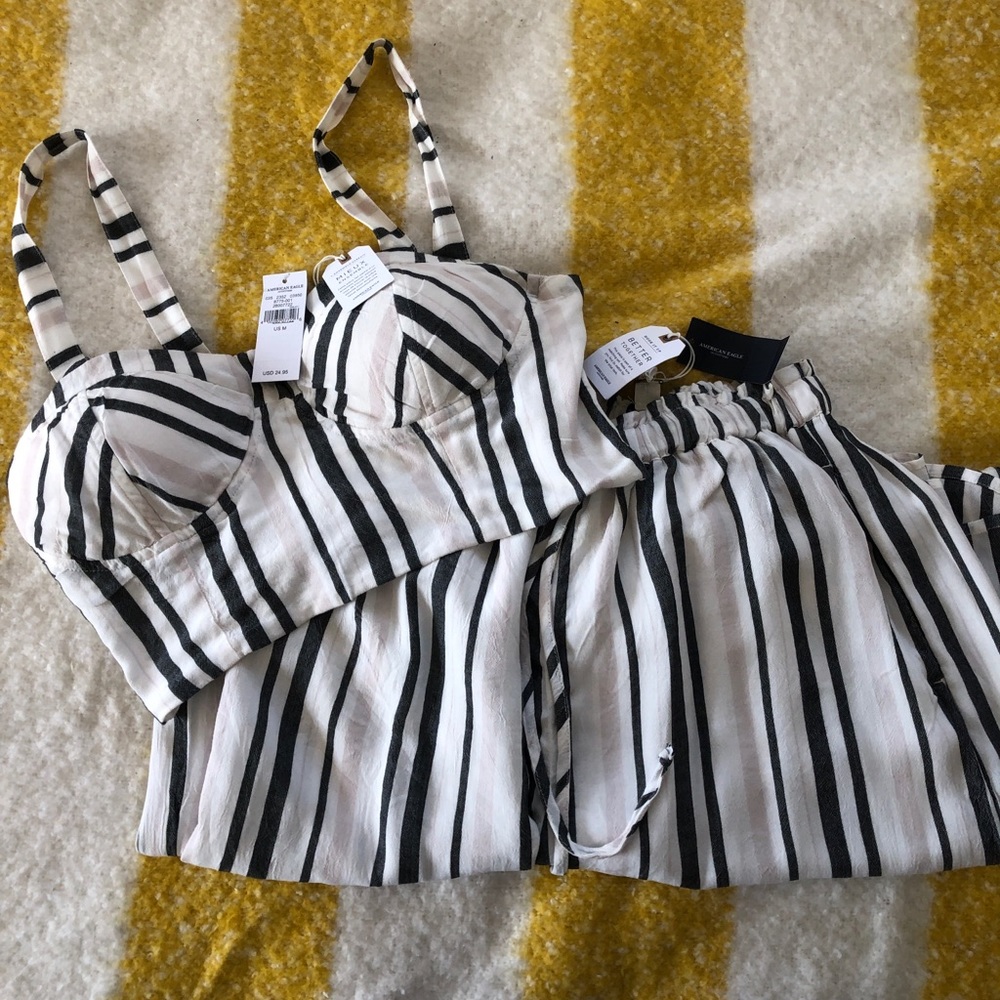 American Eagle 2 piece jumpsuit